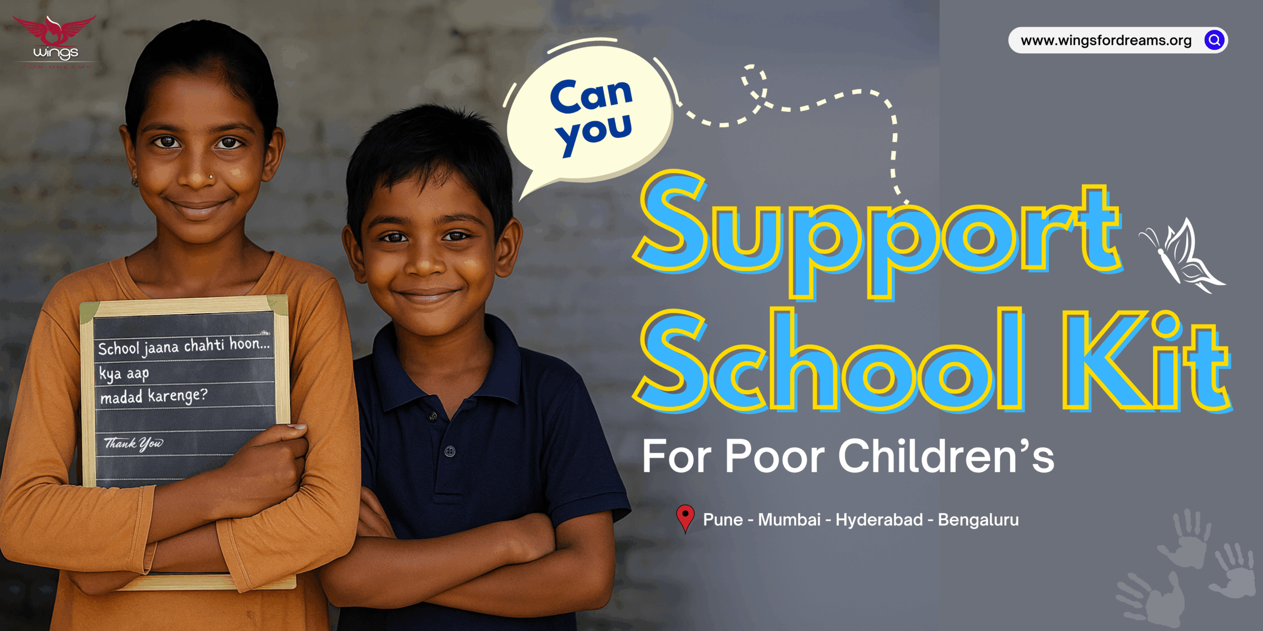 Support School Kit banner 1